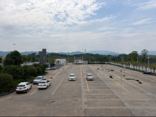 永州市机动车驾驶人道县分考场园区全景(白芒铺镇野竹福村)